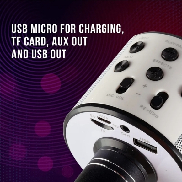 IJoy New In Box Blue Tooth Kereoke Microphone - Picture 4 of 6